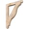 Ekena Millwork Funston Arts & Crafts Smooth Bracket, Douglas Fir, 3 1/2"W x 32"D x 38"H BKT04X32X38FST03SDF - alternate 1